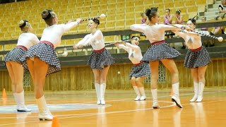 Mażoretki Finezja  Wschowa  mace mini formation  Majorettes  Tarnobrzeg [upl. by Atolrac]