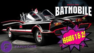 Build The Iconic 1966 Batmobile From Fanhome  Issues One and Two [upl. by Inor]