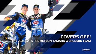 Covers Off The 2024 Pata Prometeon Yamaha WorldSBK Official Team [upl. by Baugh]