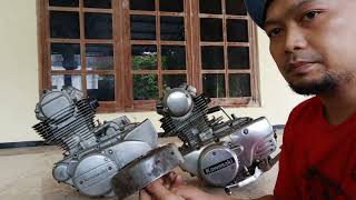 Perbedaan Mesin Binter Merzy Platina dengan Binter Merzy CDI Differences KZ200 Old Engine Vs New [upl. by Bohun]