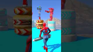 Spiderman TAKES ON Robotic HULK in CRAZY GTAV Battles [upl. by Pavia89]