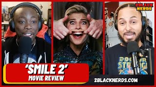 Smile 2 Review A Bigger and More Sinister Sequel  2 Black Nerds [upl. by Akenaj]