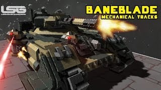 Space Engineers  Baneblade Imperial Guard  Warhammer 40K [upl. by Gruver]