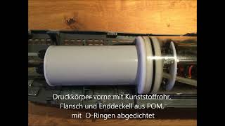 RCUBoot submarine VIIC Arkmodel  Einblick in die selbstgebaute Tauchtechnik [upl. by Notgnilliw]