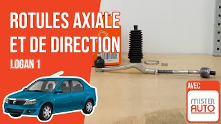 Changer la Rotule Axiale et la Rotule de Direction Logan 1 🚗 [upl. by Weasner]