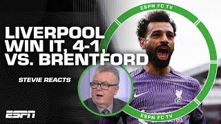 Stevie on Liverpools injuries vs Brentford Mo Salah being back sort of compensates  ESPN FC [upl. by Tteraj]