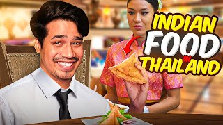 TRYING VIRAL INDIAN FOOD IN THAILAND 🤑🍛 [upl. by Almena403]