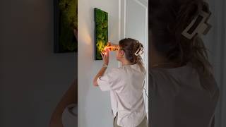 DIY moss sconces diy interior design [upl. by Darrill563]