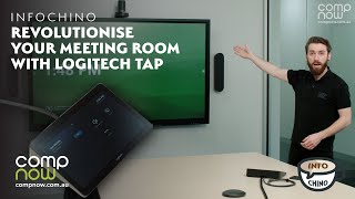 Revolutionise your Meeting Room with Logitech Tap  CompNow Infochino [upl. by Mueller]