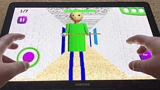 Baldis Basics in Education and Learning ANDROID Edition GARGANTUAN TABLET [upl. by Refannej]