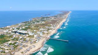 Rodanthe Pier Aerial Tour  Hatteras Island  Rodanthe NC [upl. by Dronski]