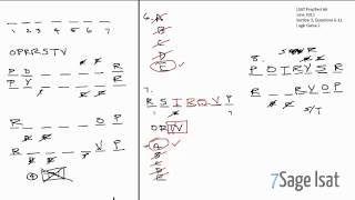 LSAT PrepTest 66 Logic Game 2 Full Tutorial Questions 611 [upl. by Adnolohs]