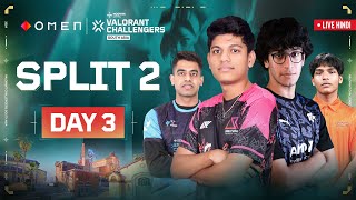 HINDI OMEN Valorant Challengers South Asia 2024  Split 2  Day 3 [upl. by Jempty]