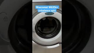 Wascomat W620cc unbalance spin [upl. by Rimma]