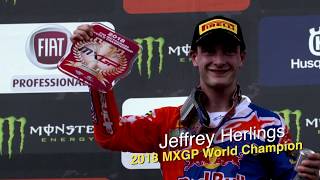 Jeffrey HERLINGS  2018 MXGP World Champion motocross [upl. by Willis431]