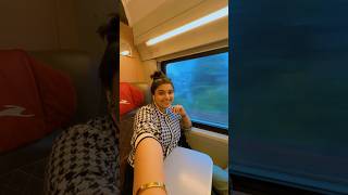 Milan😍ITALY కి మా Business Class Train Journey✨50k Ticket Price for 3 shorts viral travel [upl. by Zetnauq]