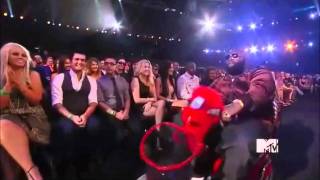 Rick Ross Entrance MTV Music Awards 2010 [upl. by Strep664]