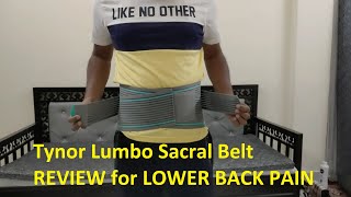 Tynor Lumbo Sacral Belt for Lower Back  Pain Relief Belt  Review and unboxing [upl. by Alah]