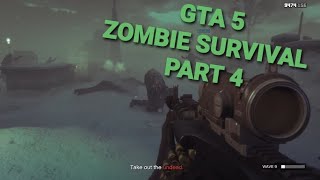 Zombified G GTA Online The Zombie GraveYard Battle [upl. by Shuma22]