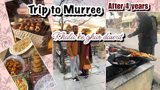 Trip to murree with inlaws 🌲  Roadtrip with family Time to travel back home  Dawat vlog pakistan [upl. by Miquela]