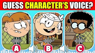 🔊 Guess THE Loud House Characters by Their Voice 🏠  Lincoln Clyde McBride [upl. by Allwein235]