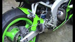 Kawasaki ZX6R 2002 Sound [upl. by Assirac249]