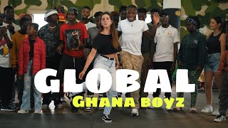 GLOBAL GHANA BOYZOFFICIAL DANCE VIDEODANCE 98 [upl. by Onitnas]