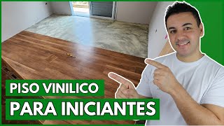 APRENDA A INSTALAR PISO VINILICO PASSO A PASSO COMPLETO TUDO EM UM SÓ VIDEO [upl. by Erej]