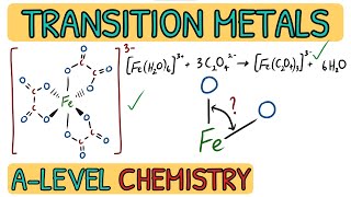 Transition Metals  Exam Question Walkthrough｜A Level Chemistry AQA [upl. by Hovey416]