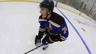 GoPro On the Ice Oshie vs Parise [upl. by Nuaj]