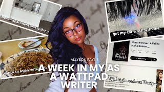 a week in the life of a wattpad writer📖 ep004 [upl. by Gwendolin]