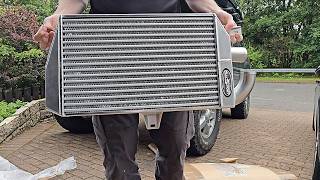 Huge Intercooler for the Land Cruiser 1HDFTE [upl. by Nored]