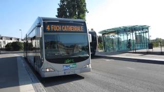 Nantes CitaroG BusWay  Duchesse Anne [upl. by Apthorp]