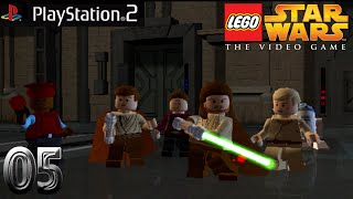 PS2 Lego Star Wars The Video Game Walkthrough 5 Retake Theed Palace  No Commentary 4K 60fps [upl. by Floeter]