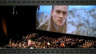 The bridge of khazad dum  Howard Shore Live [upl. by Annelg]