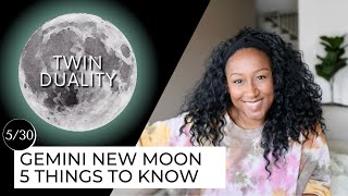 New Moon May 30th 5 Things to Know 🔮✨ [upl. by Arney]