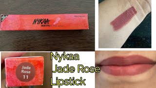 Nykaa mattelicious Lip Crayon Jade Rose [upl. by Ttenaej]