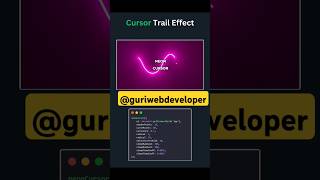 mouse cursor css coding javascript html ytshorts shorts viralvideo webdesign webdevelopment [upl. by Ahsytal]