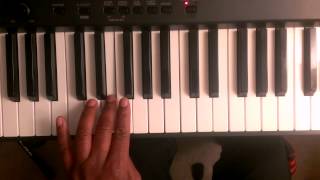 Major Scales How to Play G Major Scale Two Octaves on Piano Right and Left hand [upl. by Marela789]