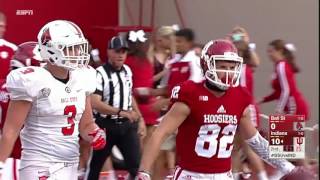 Luke Timian 10YD TD Reception vs Ball State [upl. by Rubia]