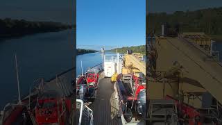 Kiel Canal  part2 seafarer subscribe [upl. by Noirret622]