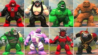 All BigFig Characters in LEGO DC SuperVillains [upl. by Auqinal]