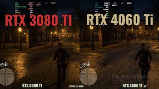 RTX 4060 Ti vs RTX 3080 Ti  4k gaming [upl. by Rehpretsirhc40]