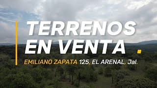 Venta de Terreno en Emiliano Zapata Arenal Jalisco [upl. by Ronyam466]