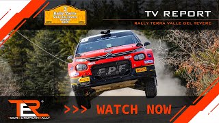 TER  Tour European Rally 2023  Rally Terra Valle del Tevere  TV Report [upl. by Nerha]