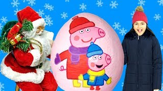 Peppa Pig  Peppas Christmas Wish 🎅 Peppa Pig Full English Episode Peppa Pig Christmas Toys🎁 [upl. by Nifares943]