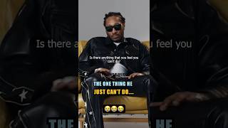 Future reveals the one thing he just can’t do 😳☠️💯 future hiphop rapper interview [upl. by Zilber]