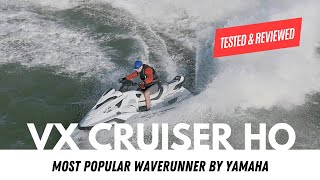 Yamaha VX Cruiser HO 2024 Most Popular Waverunner  BoatTEST [upl. by Sephira]