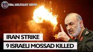 IRANIAN MISSILE HIT 9 ISRAELS MOSSAD AT THE MOSSAD HEADQUARTERS IN ERBIL IRAQ DID THIS HAPPENED [upl. by Clere]