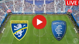 LIVE🔴 Frosinone vs Empoli  Serie A Calcio italia livescore and odds update [upl. by Ylicec109]